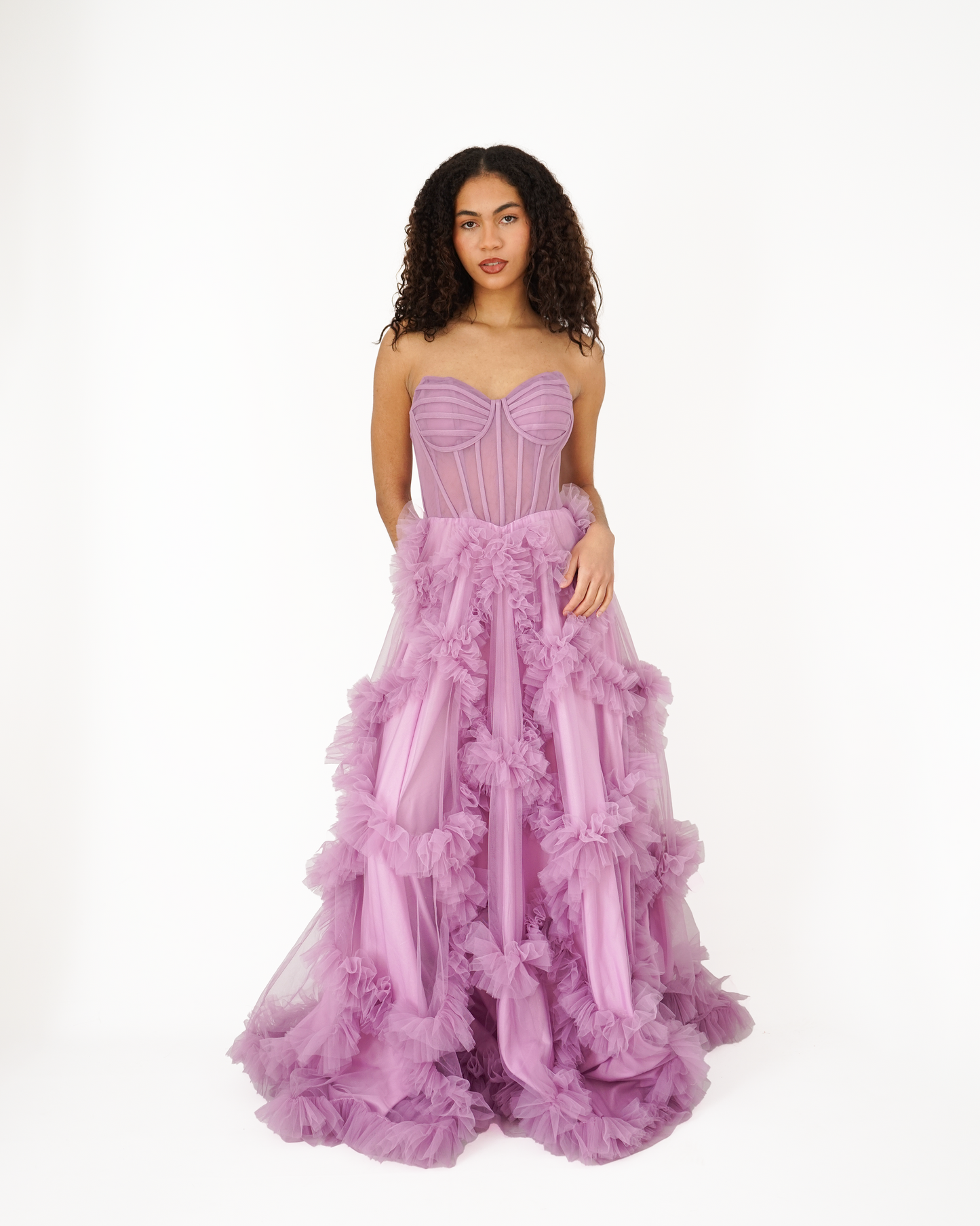 Robe Alba mauve