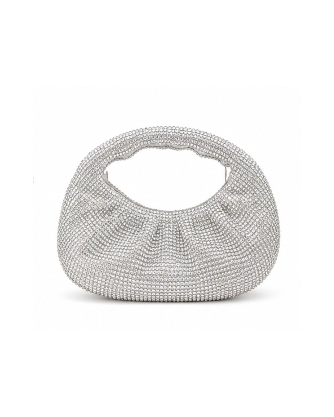 Aurora – Sac en strass argenté