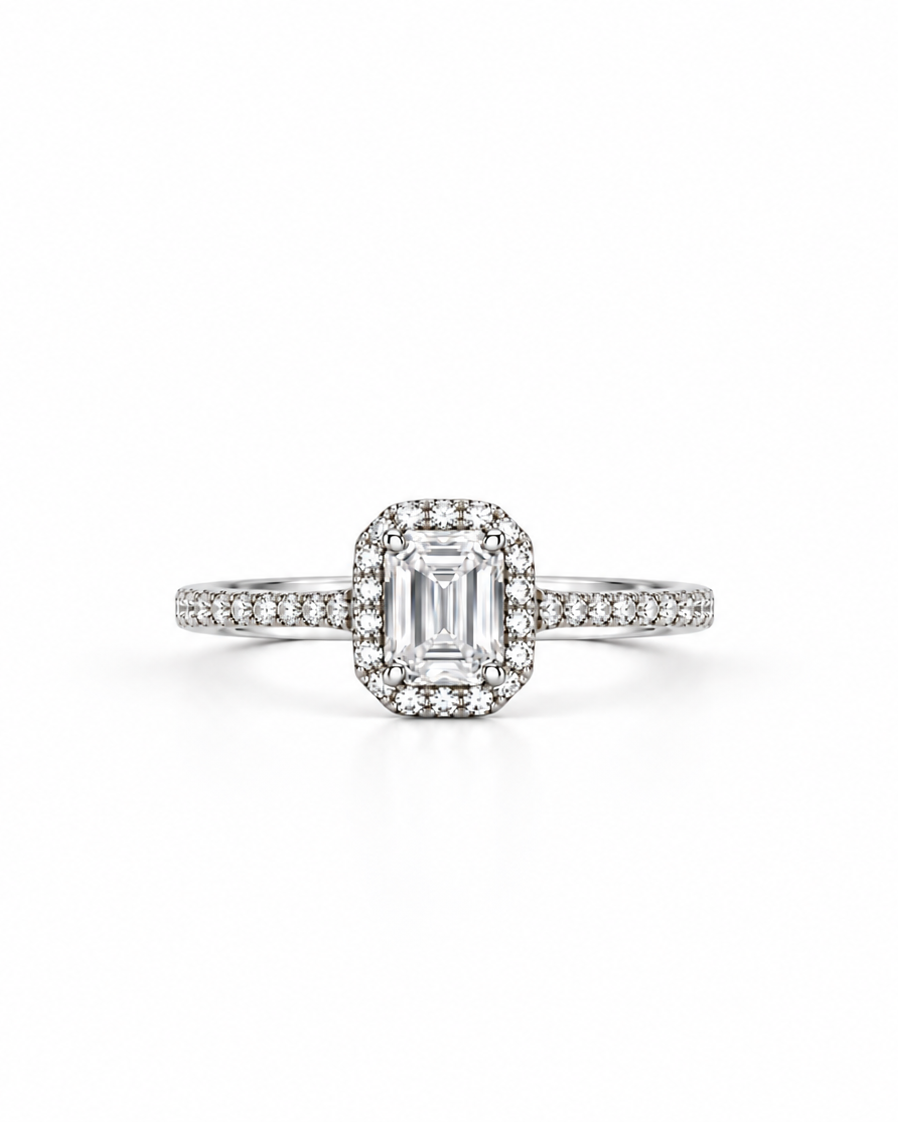 Bague Éléonore – Argent & Zirconium