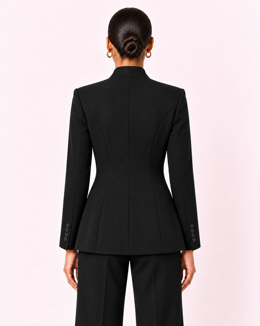 Emilie - Veste blazer noire