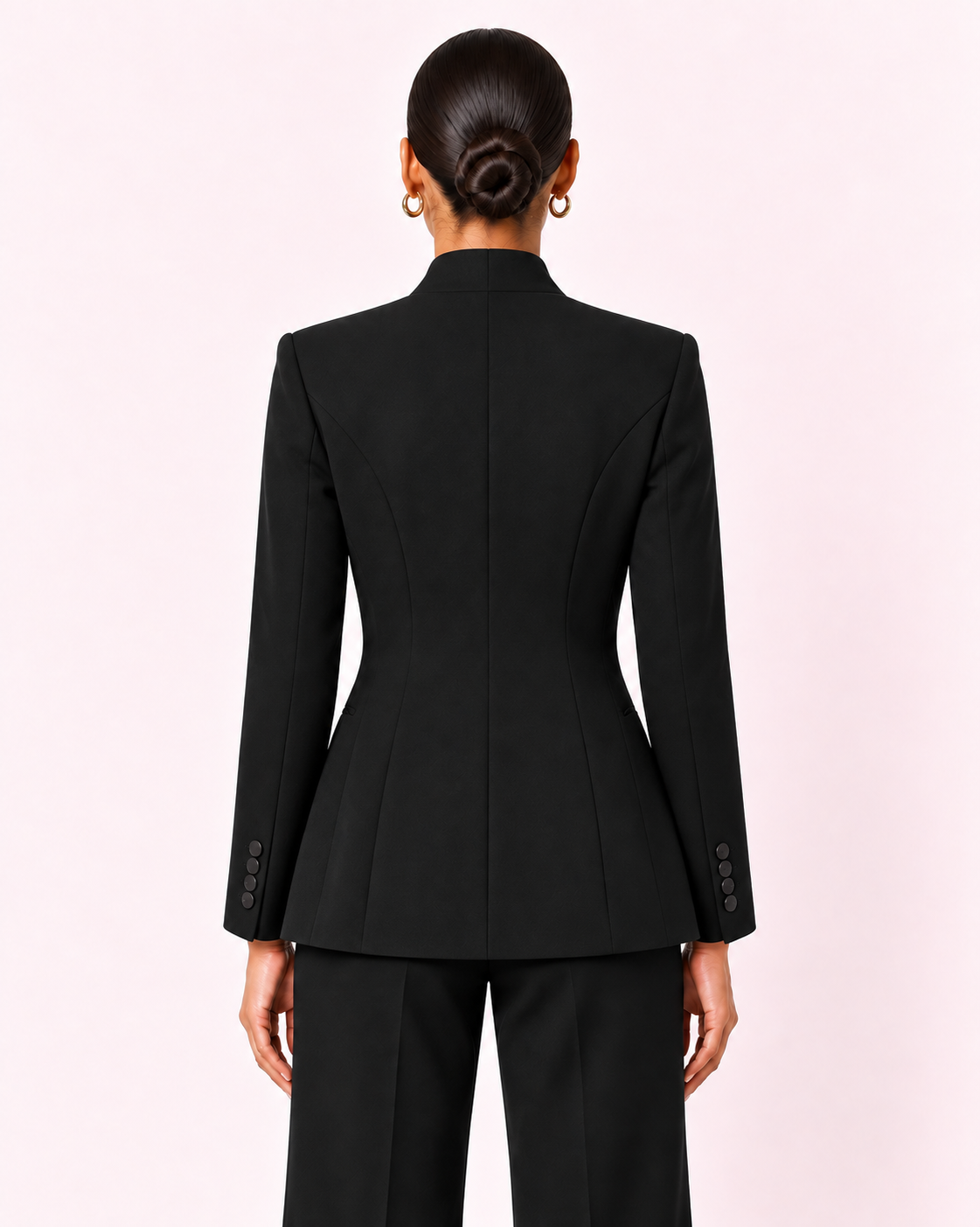 Emilie - Veste blazer noire