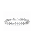 Bracelet Émera argent