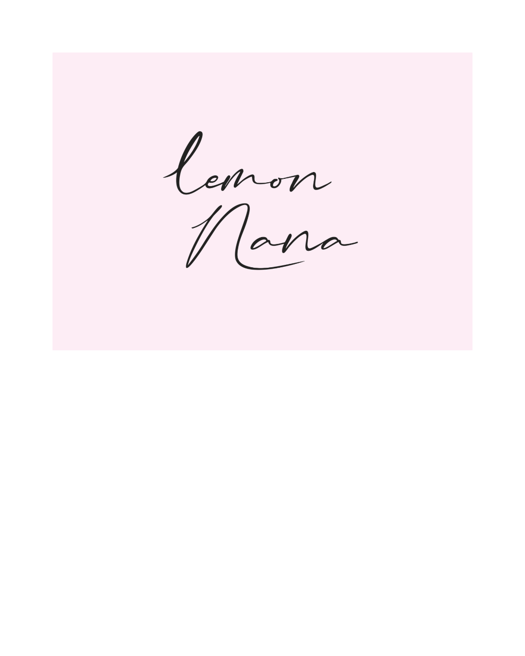 Carte-cadeau Lemon Nana