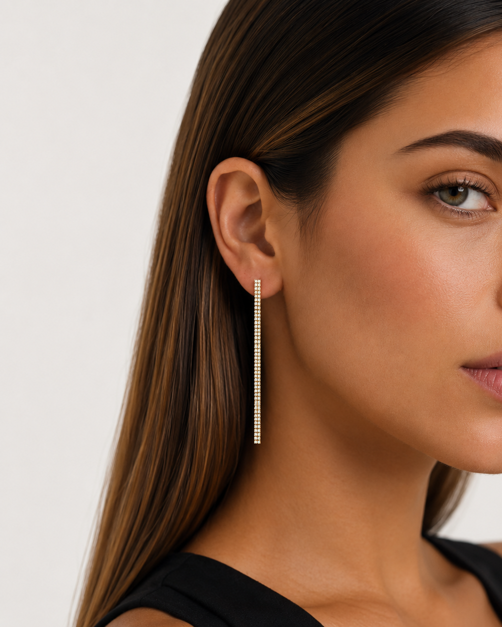 Cascade - Boucles d'oreilles pendantes