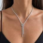 Collier Cascade argent