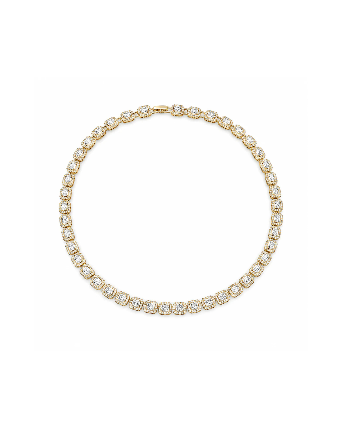 Collier Éclat carré doré