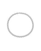 Collier Éclat carré argent
