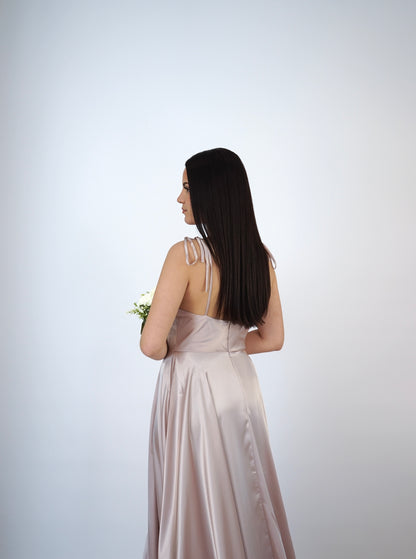 Robe fluide Champagne