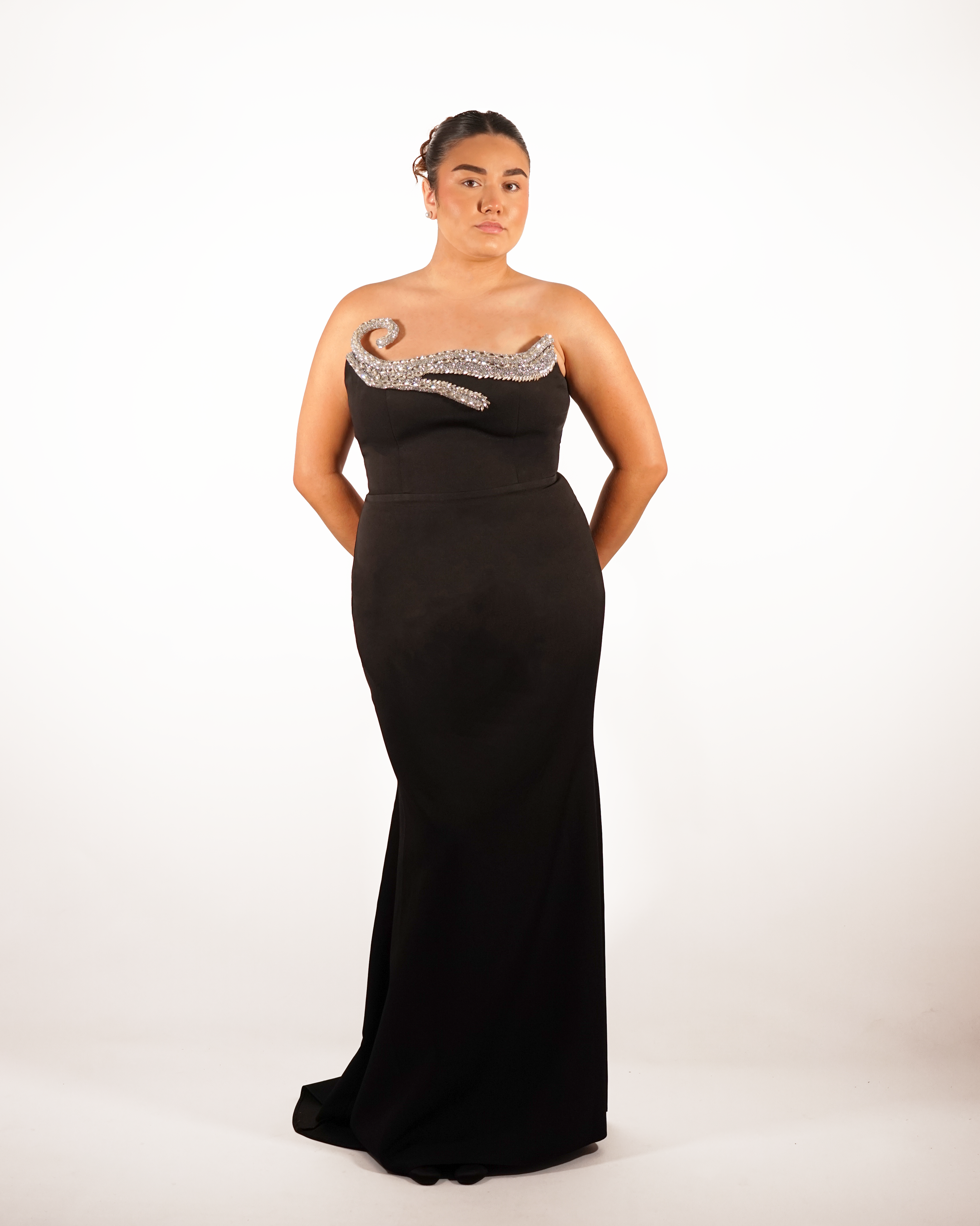 Selena - Robe de soirée noire