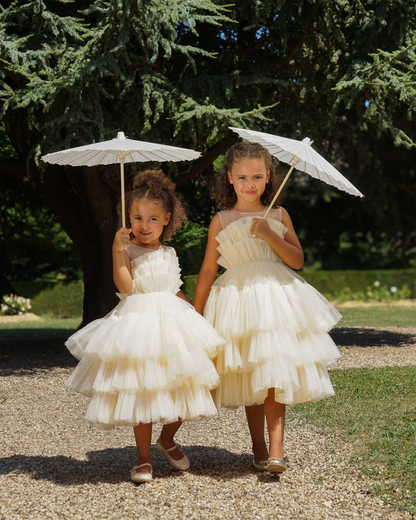 Robe enfant Lily champagne