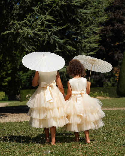 Robe enfant Lily champagne