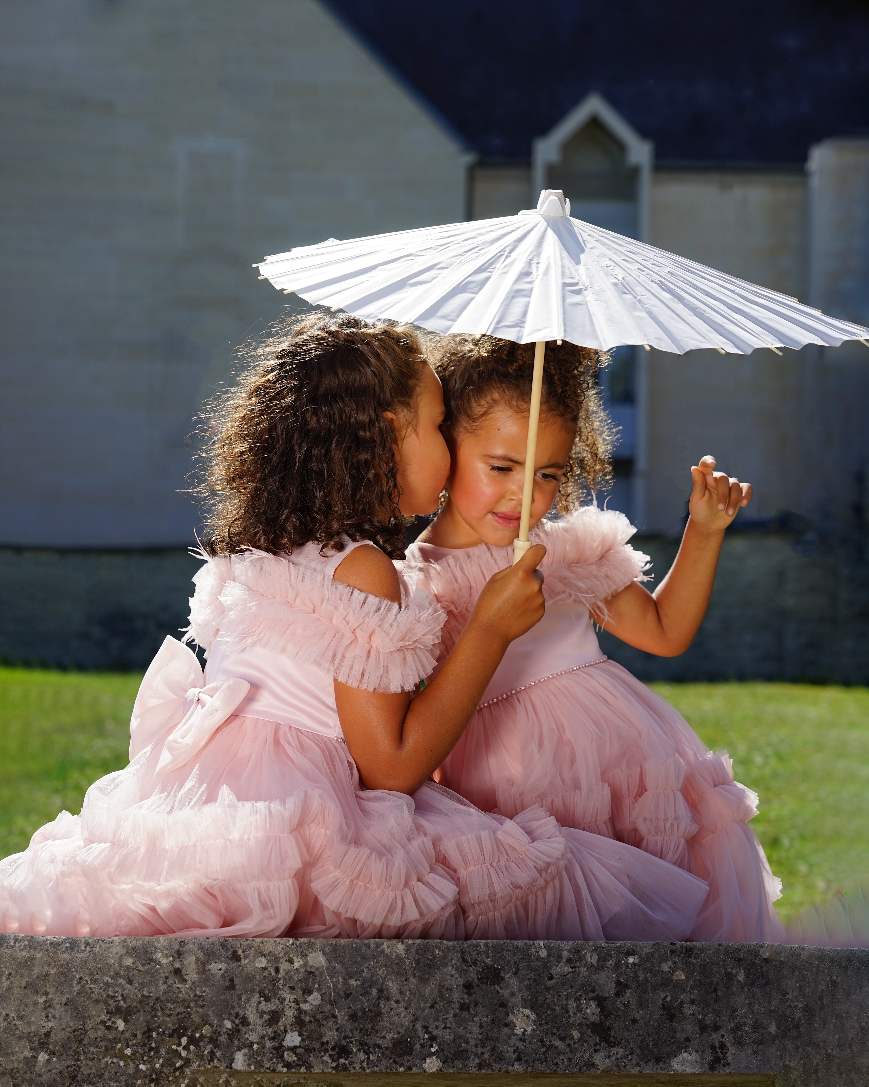 Izïa - Robe enfant rose