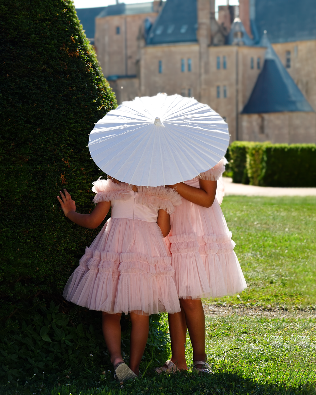 Izïa - Robe enfant rose