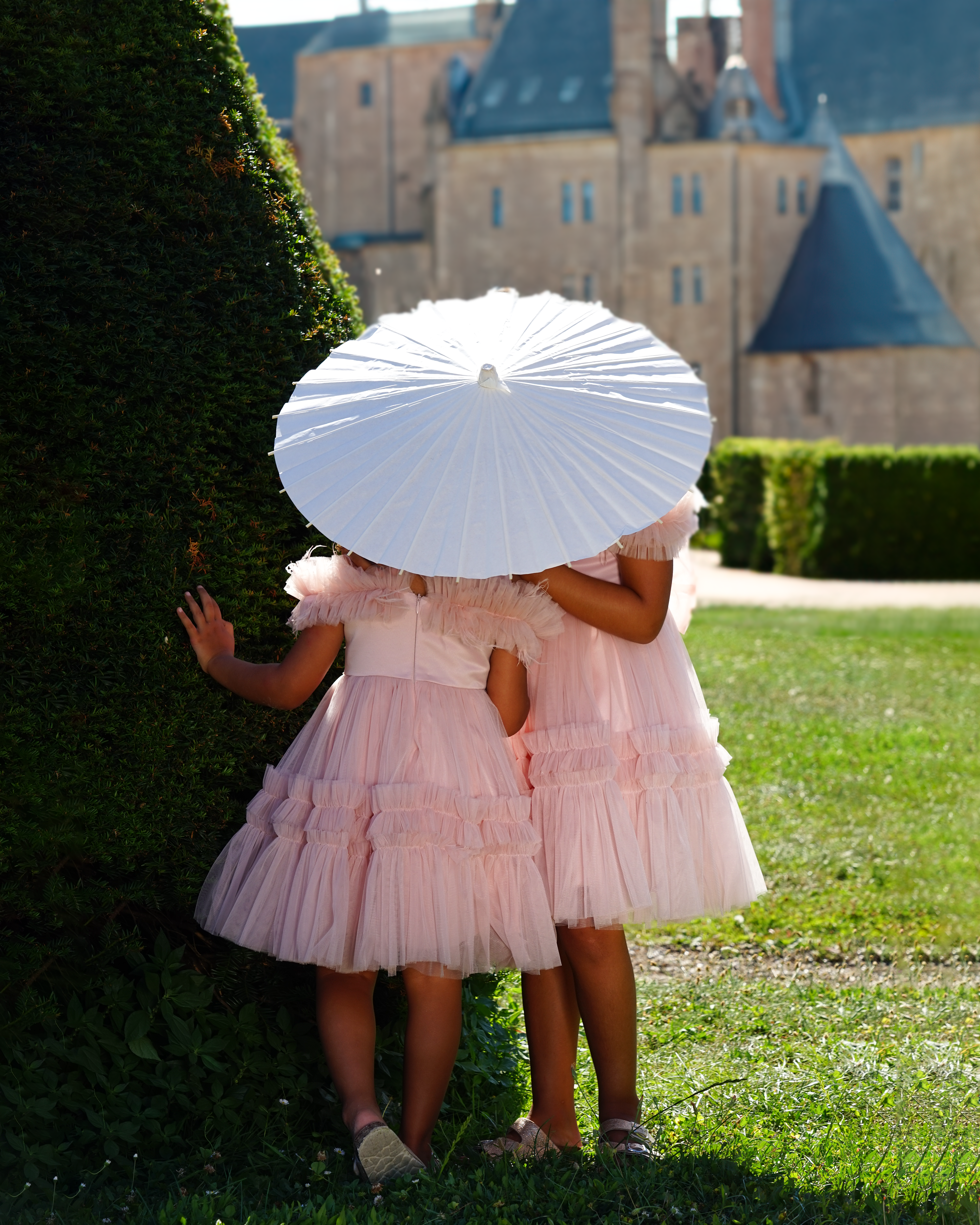 Izïa - Robe enfant rose