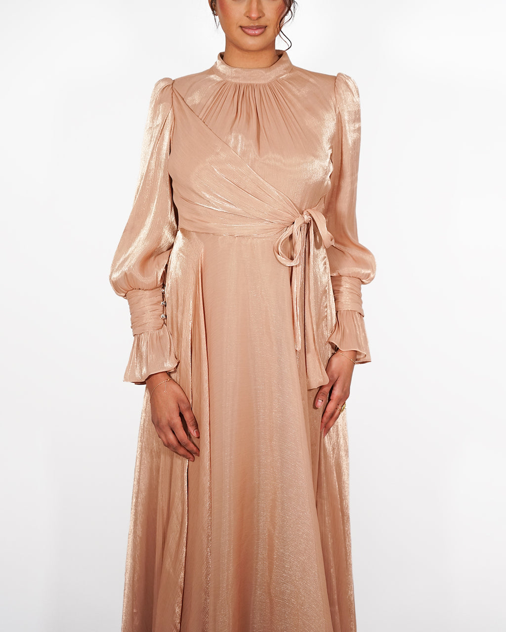 Auréla - Robe fluide manches longues