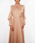 Auréla - Robe fluide manches longues