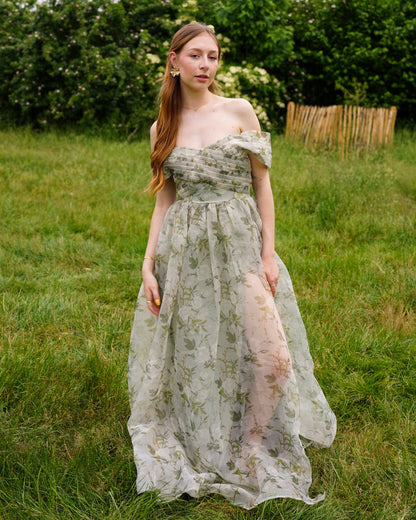 Robe Selena Vert Sauge