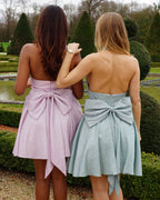 Robyn - Robe courte rose