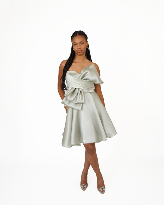Ada Robe Courte Vert Sauge