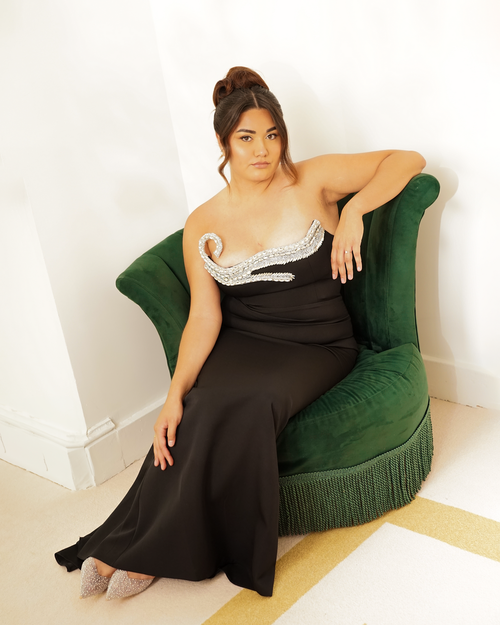 Selena - Robe de soirée noire