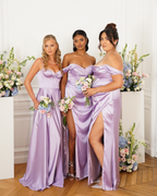 Brown Strapless Dress