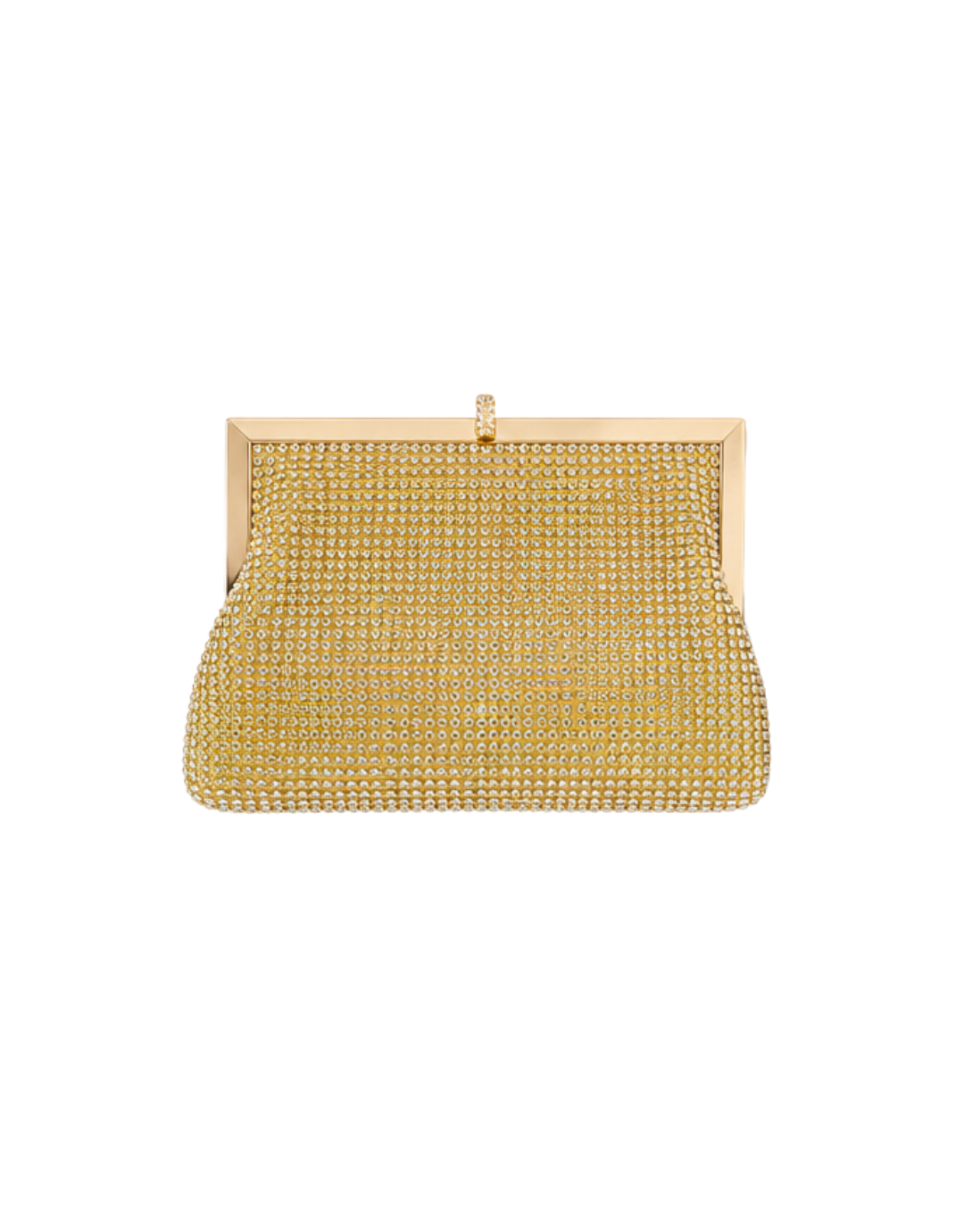 Éclipse – Pochette en strass doré