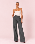 Emilie - Pantalon gris