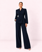 Emilie - Veste blazer bleu marine