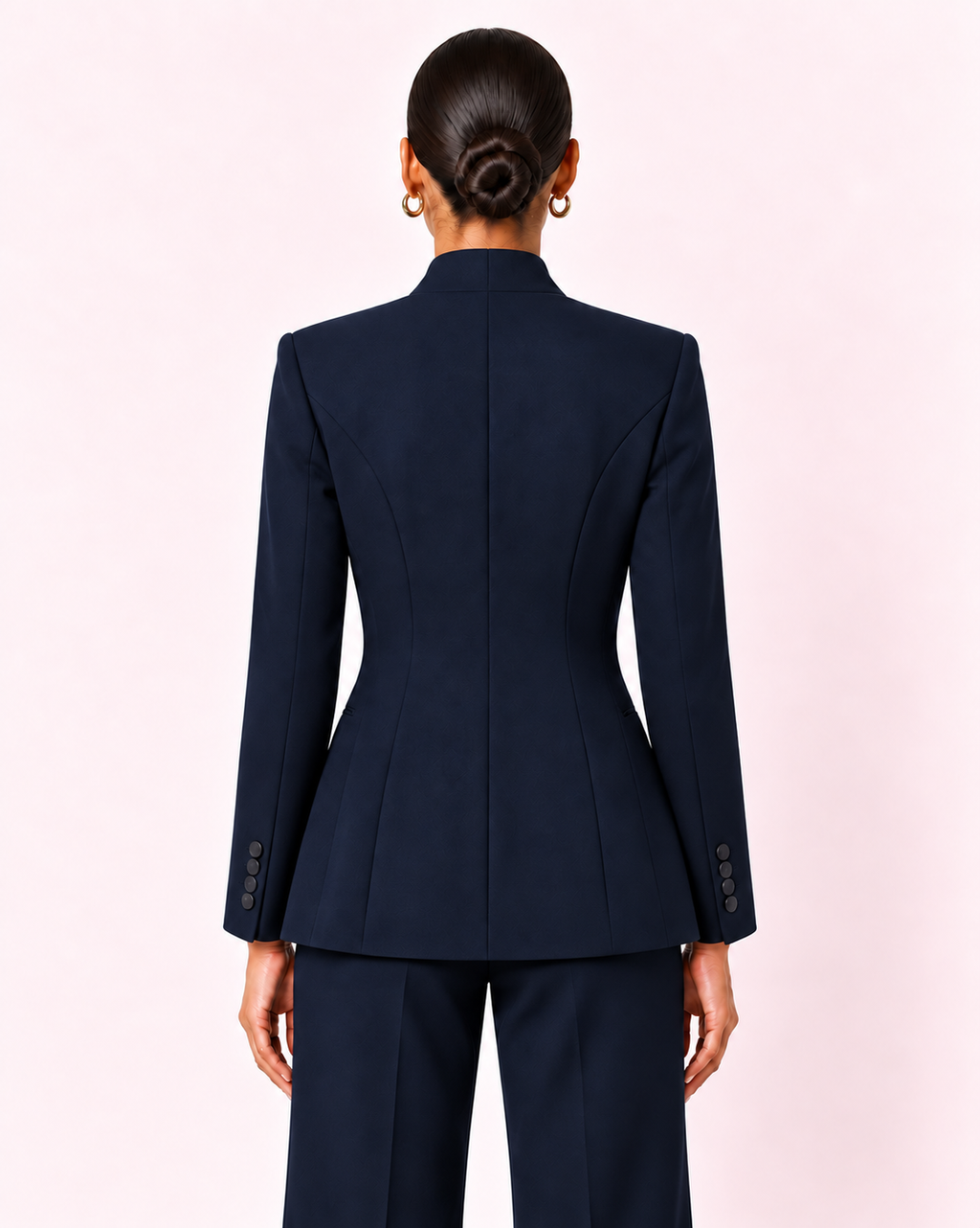 Emilie - Veste blazer bleu marine