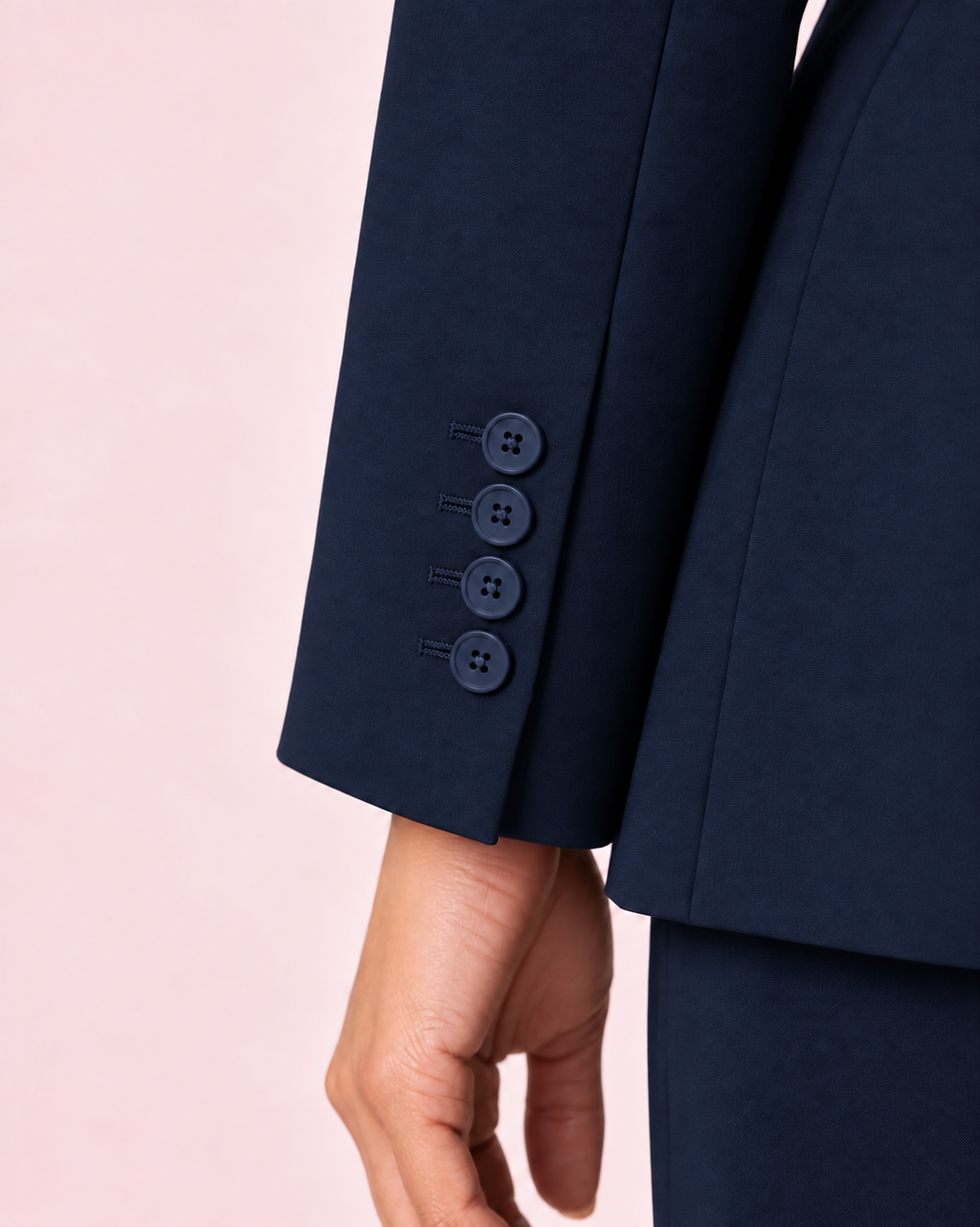 Emilie - Veste blazer bleu marine