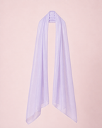 Étole lilas irisée