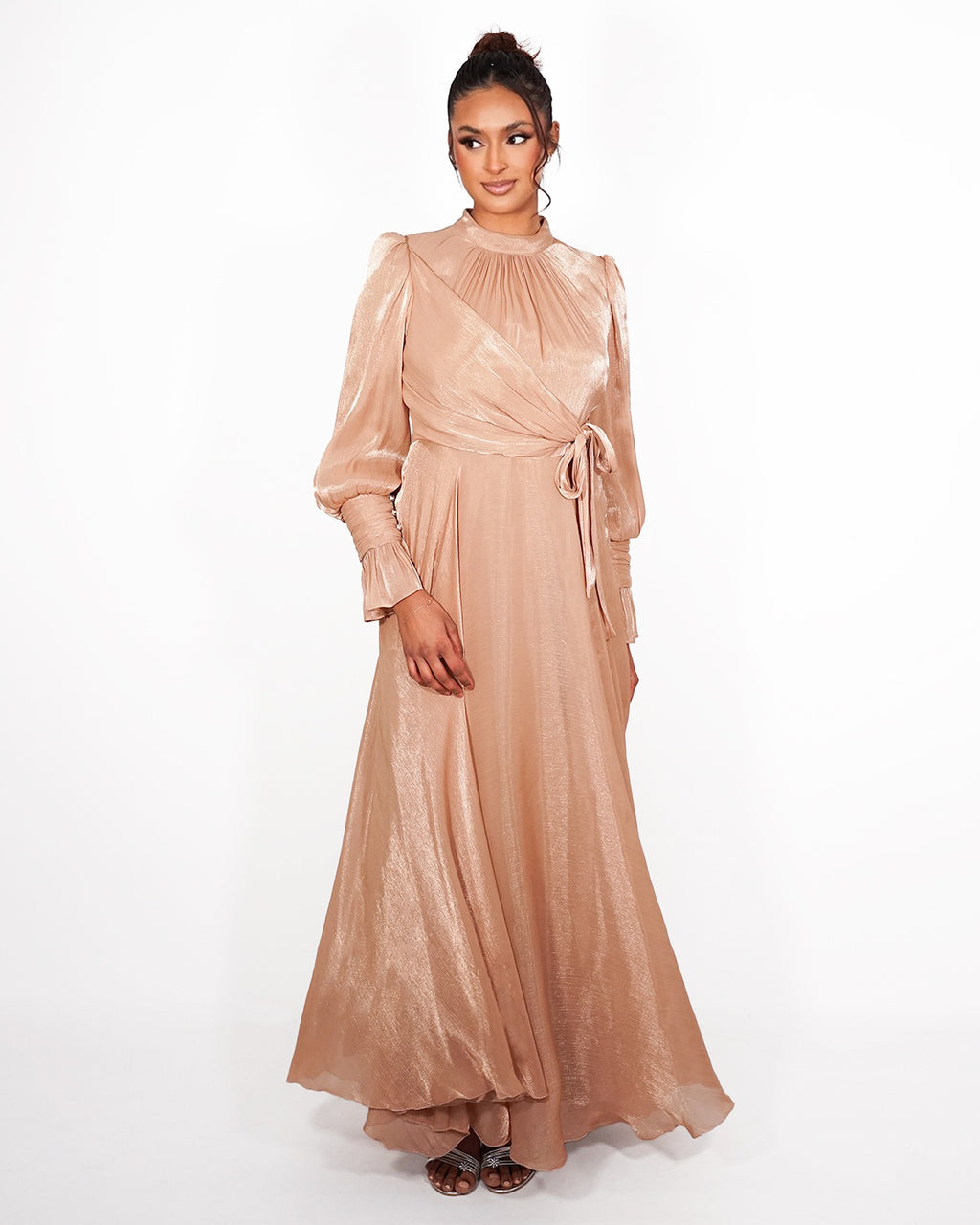 Auréla - Robe fluide manches longues