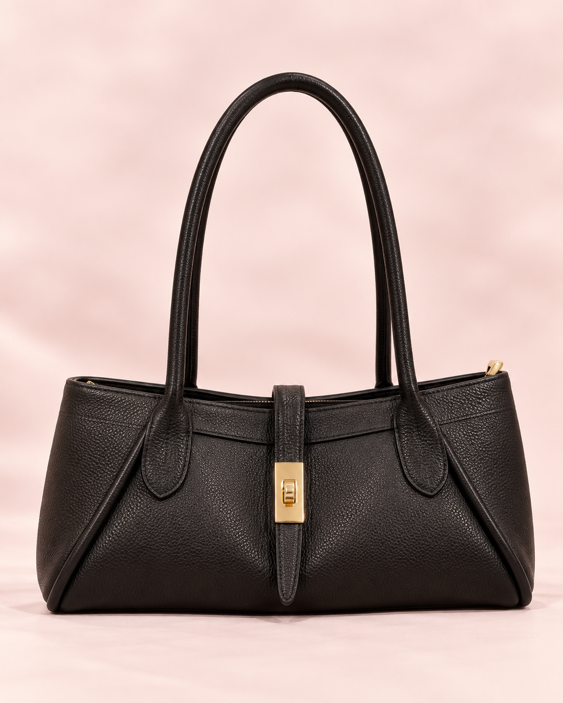 Ingrid - Sac en cuir noir