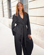 Julie - Veste blazer noire