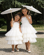 Lily - Robe enfant blanche