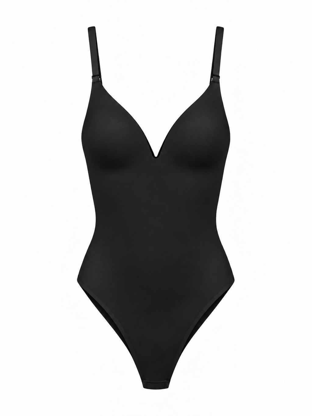 Body sculptant sans coutures noir