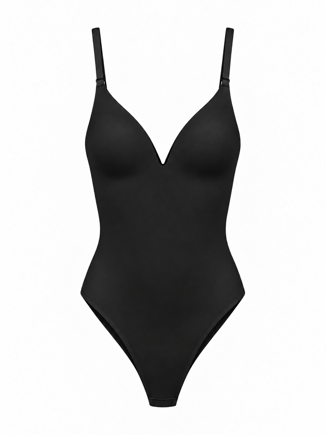 Body sculptant sans coutures noir
