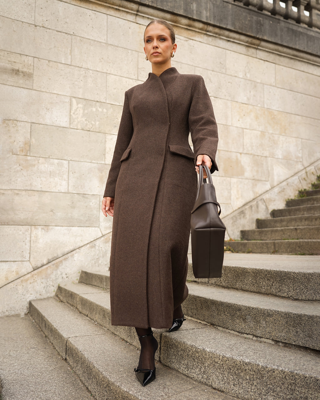 Romane - Manteau marron