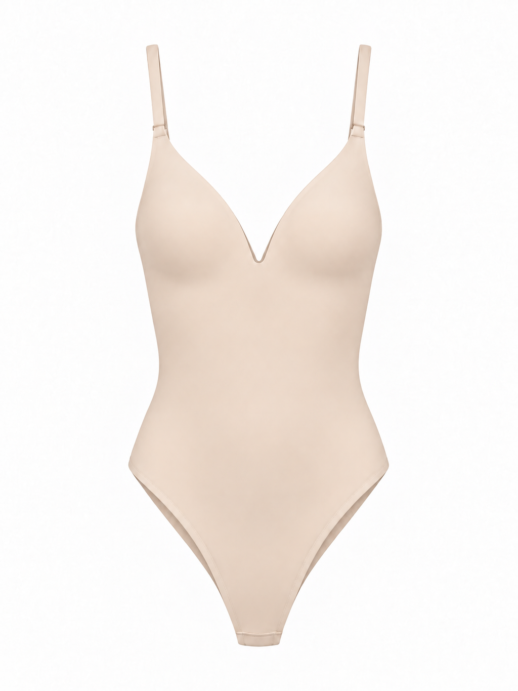 Body sculptant sans coutures sable