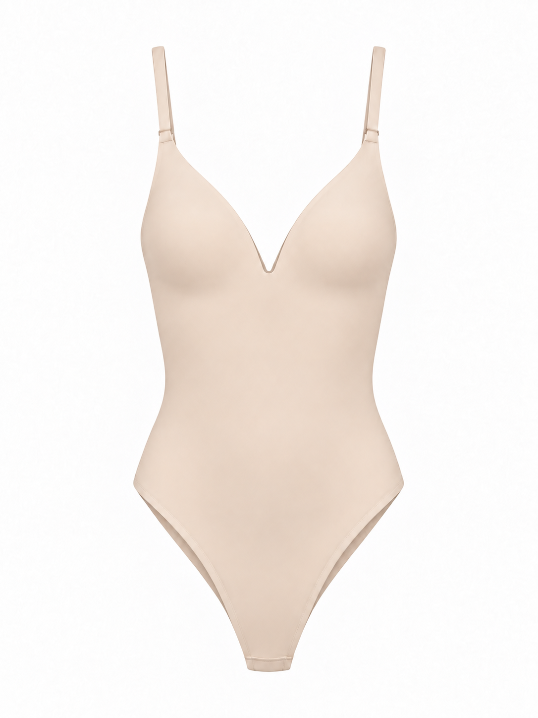 Body sculptant sans coutures sable