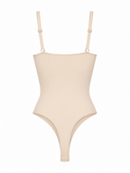 Body sculptant sans coutures sable