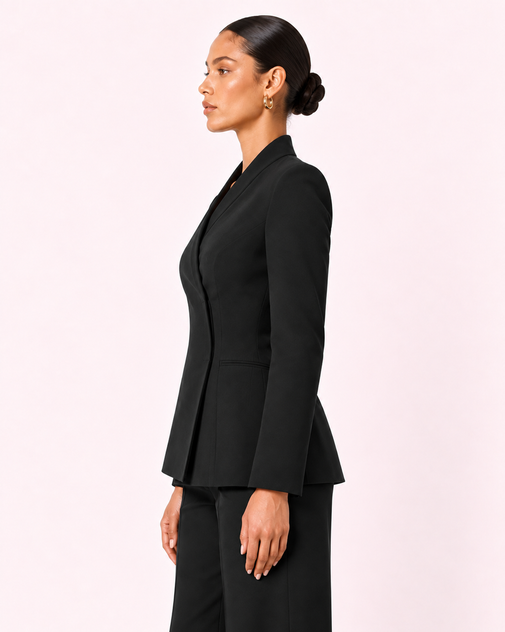 Emilie - Veste blazer noire