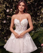 Amalia - Robe de Mariée Courte