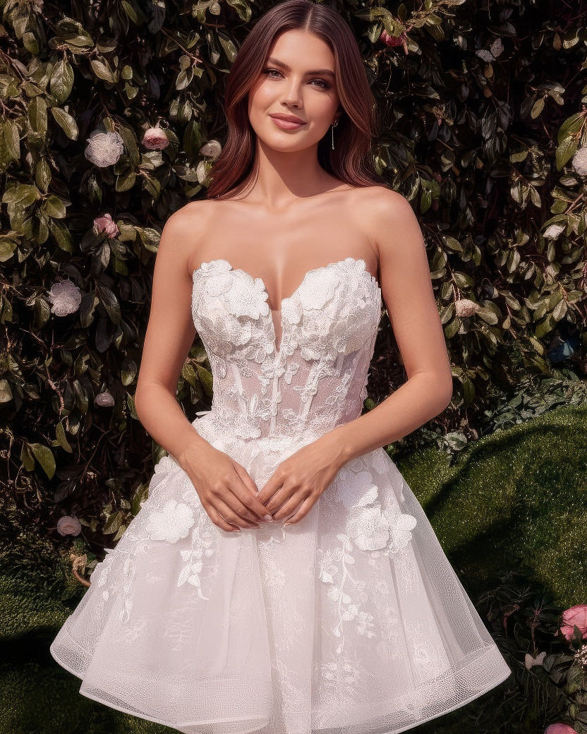 Amalia - Robe de Mariée Courte