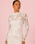 Lara - Robe midi en crochet