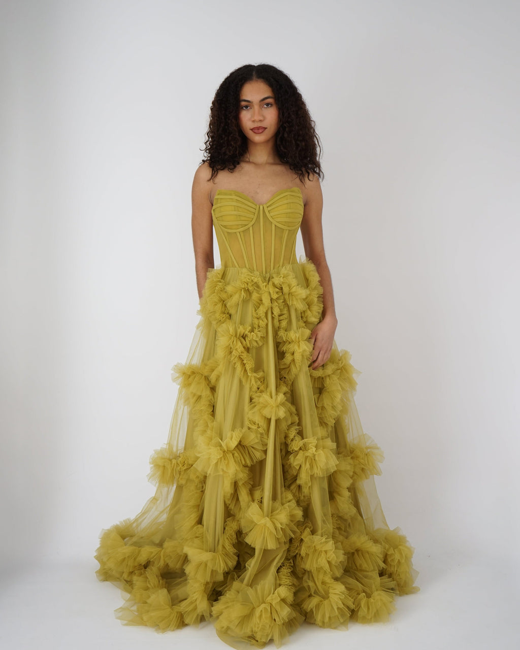 Robe Alba verte olive