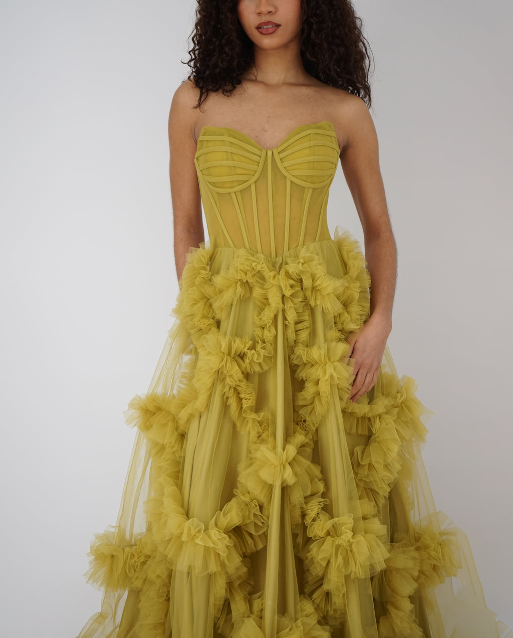 Robe Alba verte olive