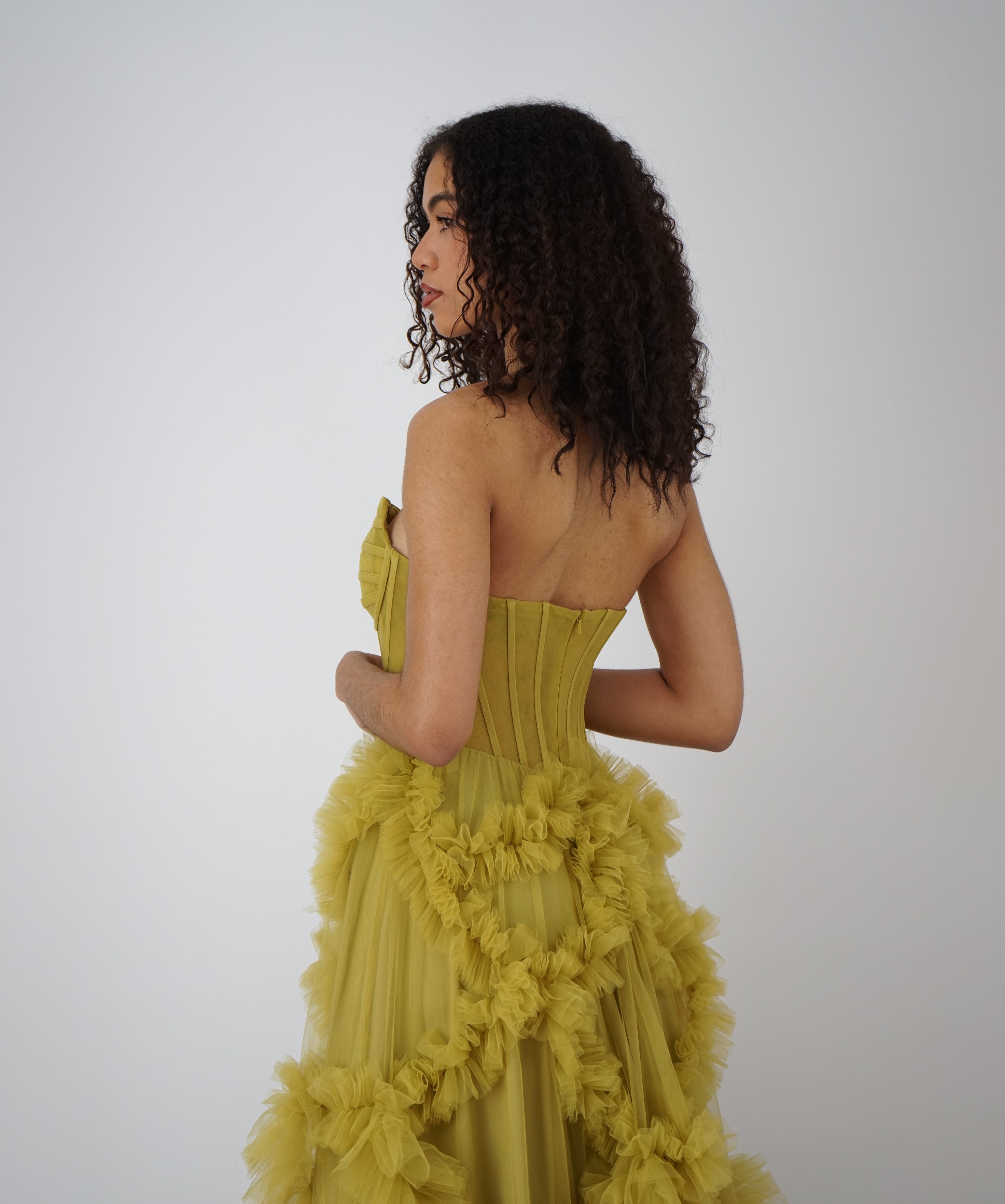 Robe Alba verte olive