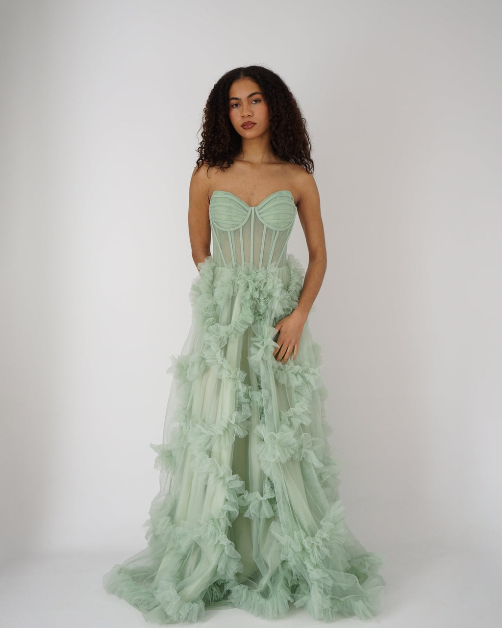 Robe Alba verte sauge